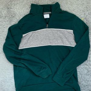 Green old navy quarter zip